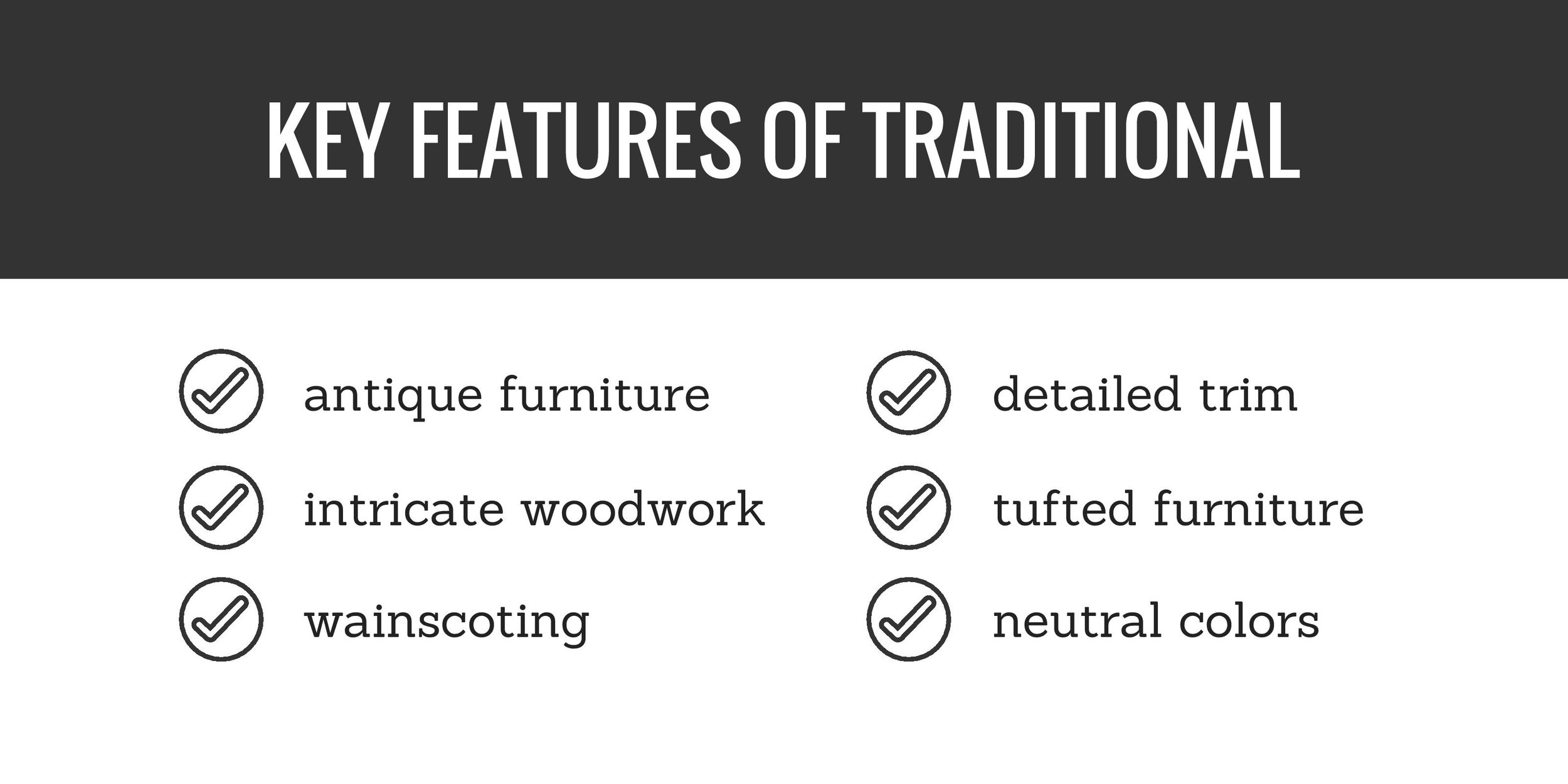 key features of traditional