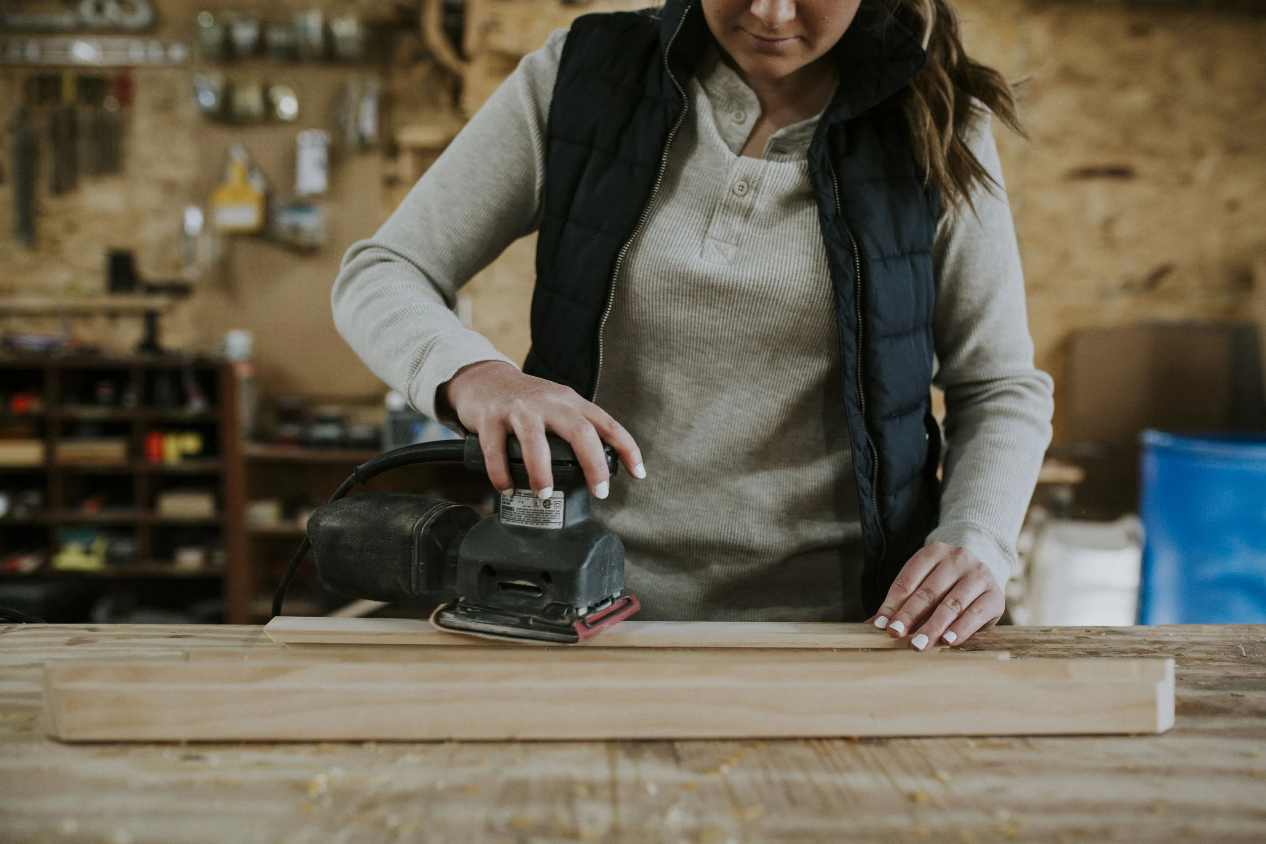 WHAT IT'S LIKE BEING A WOMAN WOODWORKER Nadine Stay