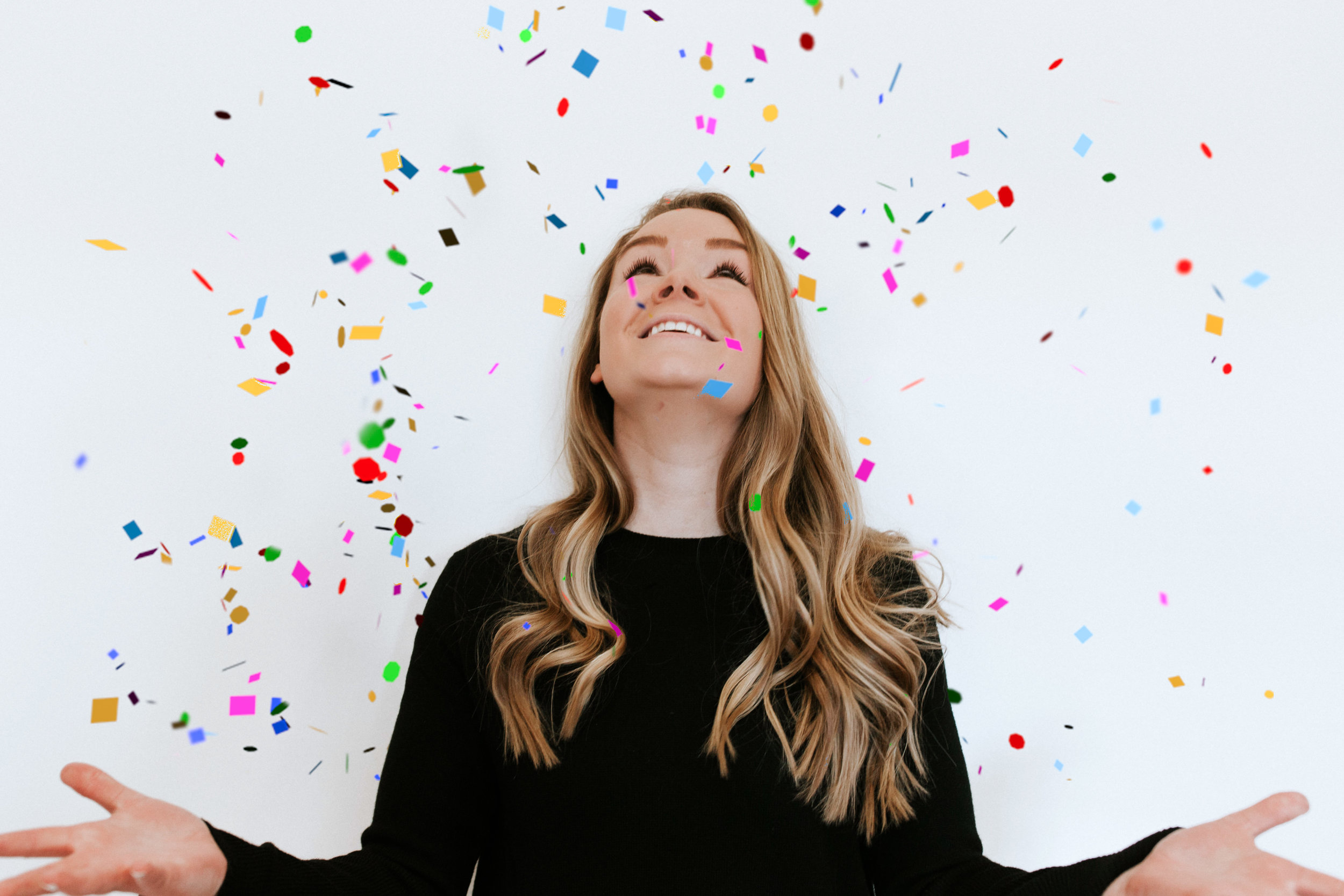 happy birthday confetti