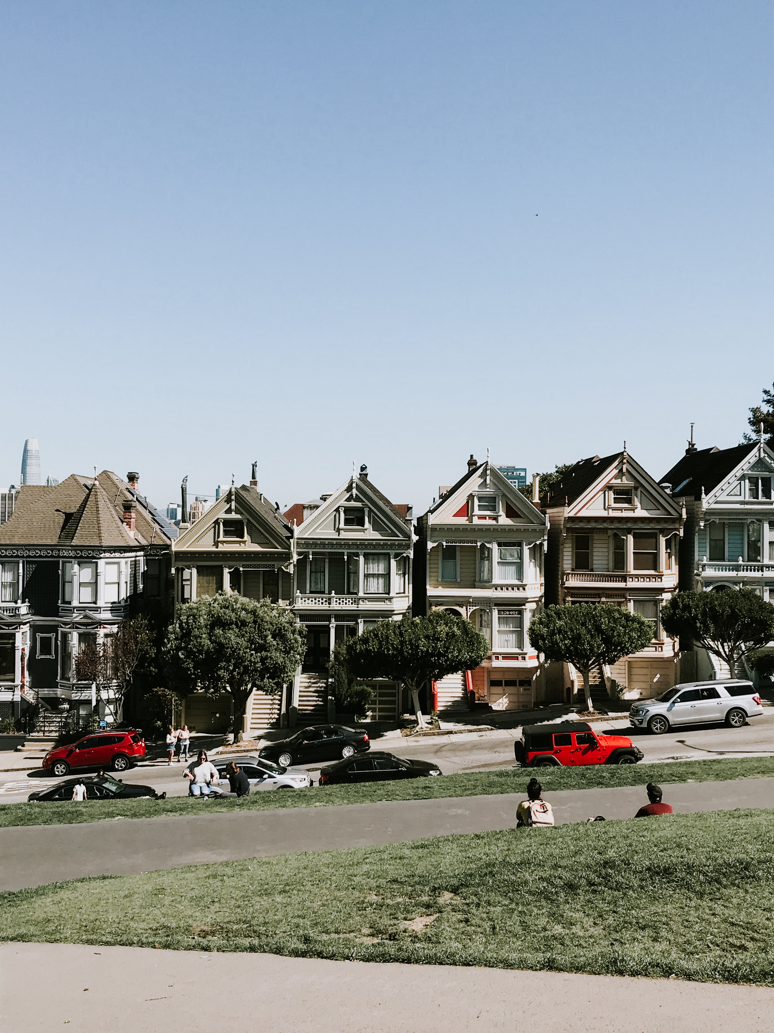 Our trip to San Francisco - the painted ladies