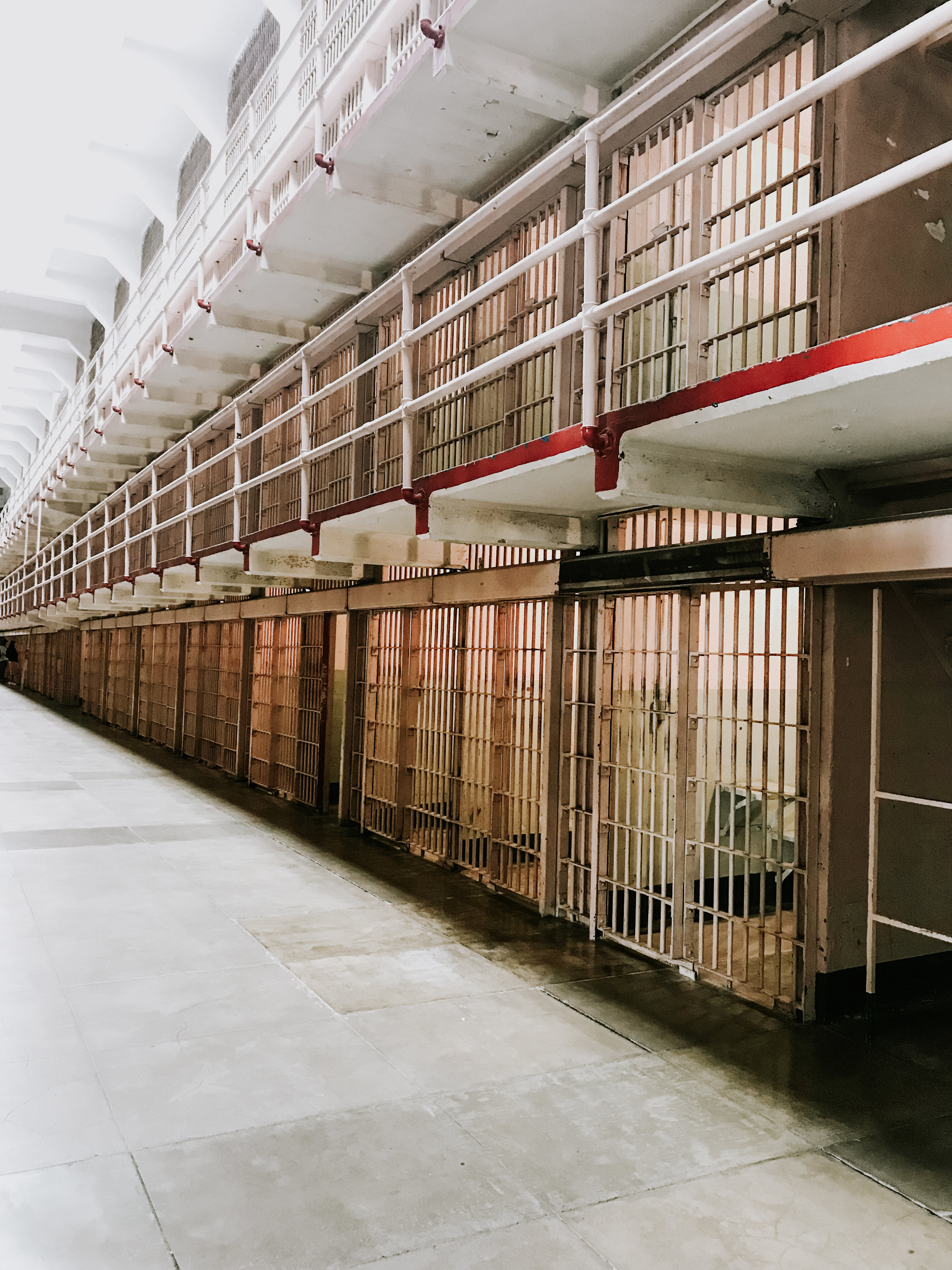 Inside Alcatraz prison