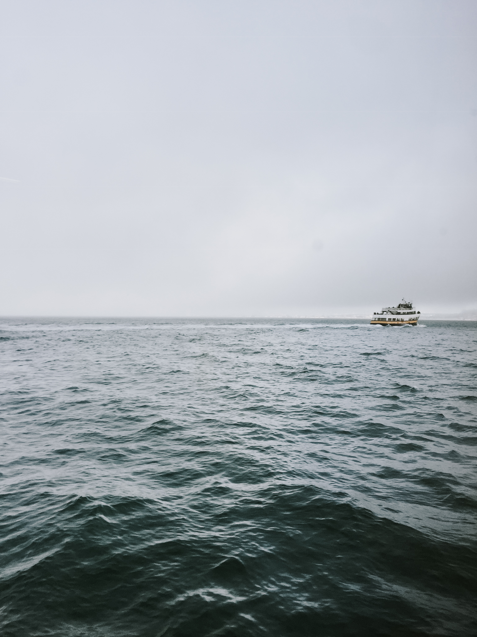 our trip to San Francisco - taking a ride of the ferry boat across the San Francisco bay