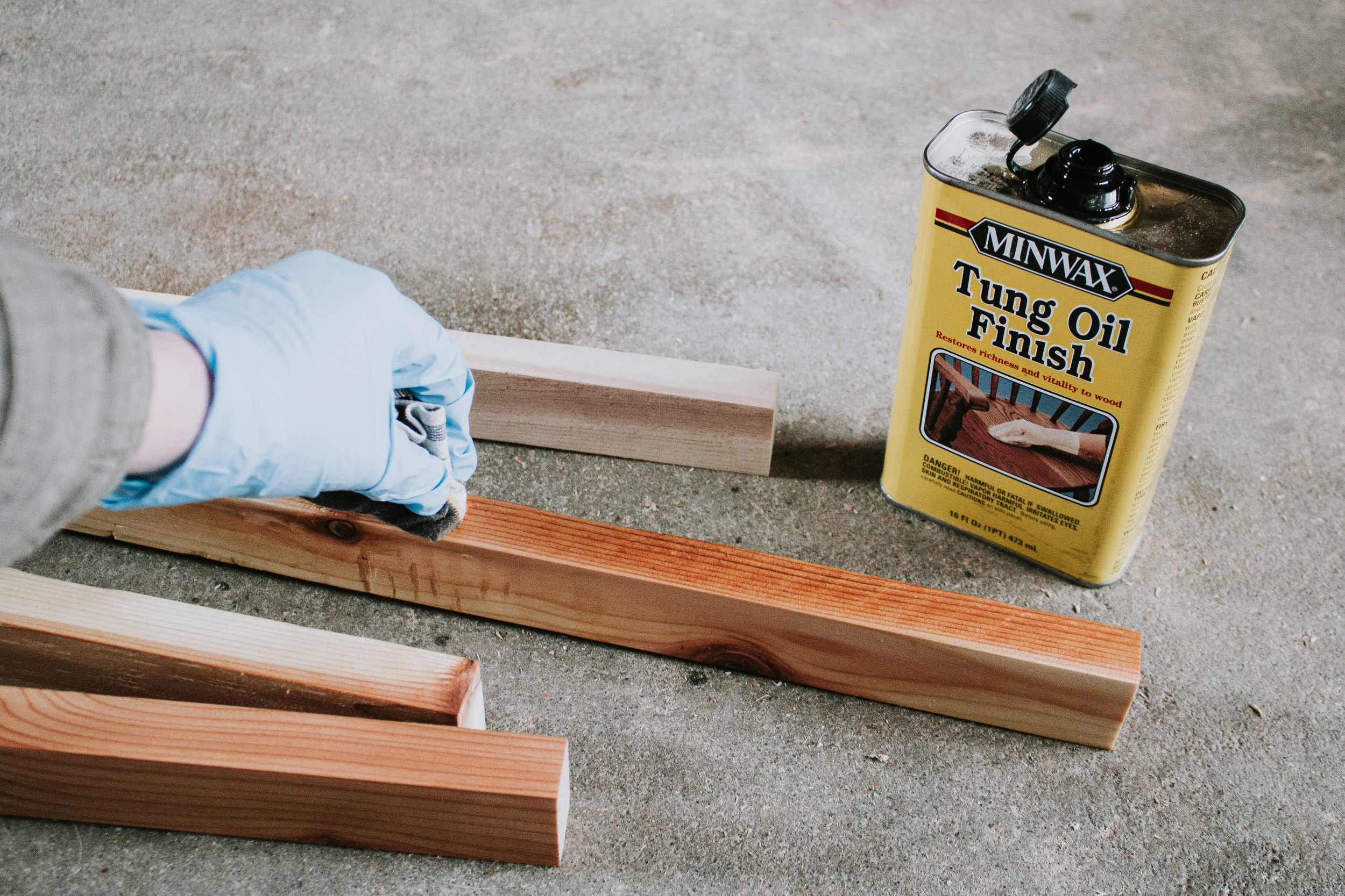 How to make a wood plank door mat!