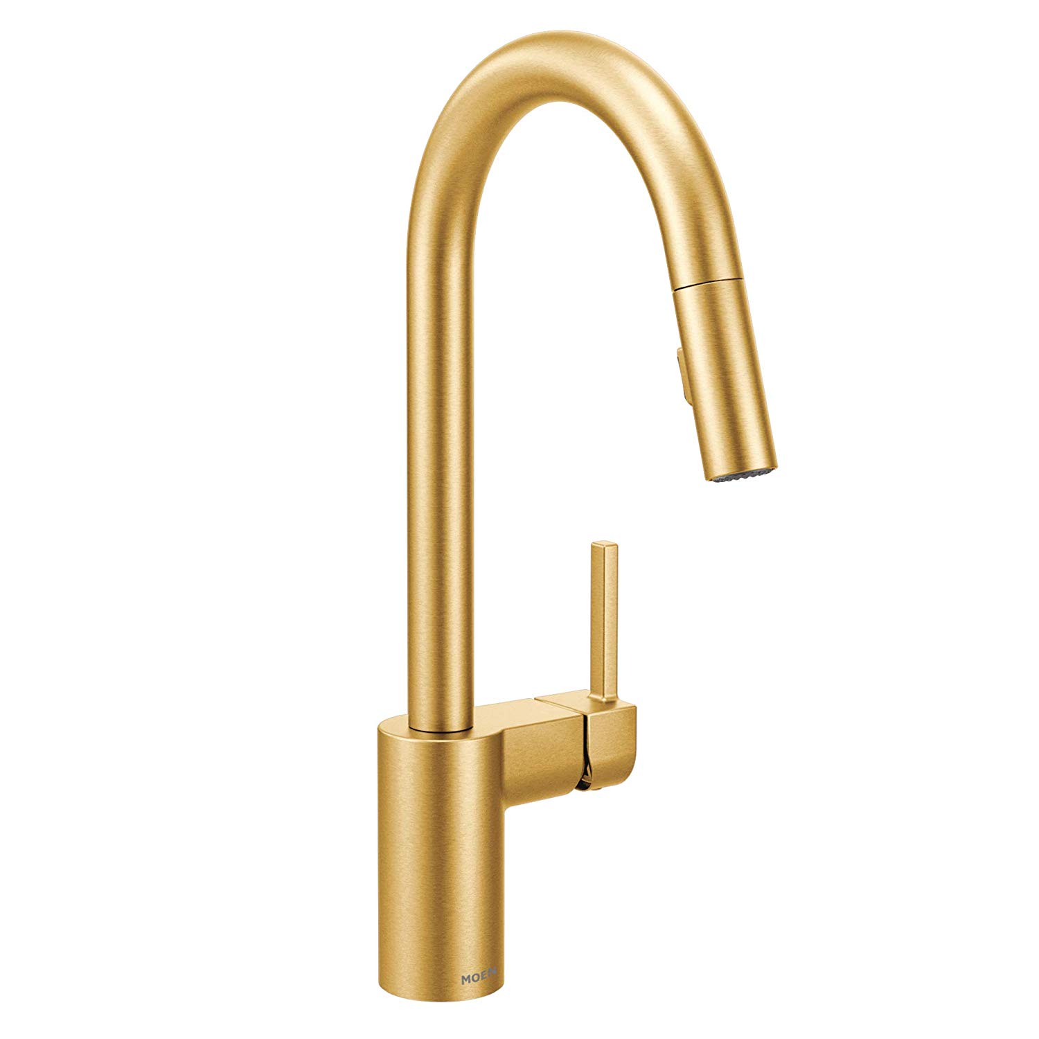 The High/Low List by Nadine Stay - Featuring Brass Accents. High end pieces and their (cheaper) twins. Brass home decor, furniture, and accessories. Brass kitchen faucet from Moen.