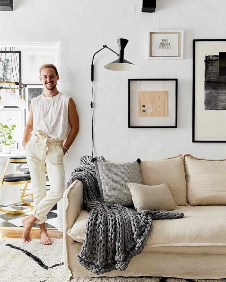 I asked 5 interior designers - "What is the first thing you do when designing a room from scratch?" Brady Tolbert shares his tips on how to design a home. Article by Nadine Stay