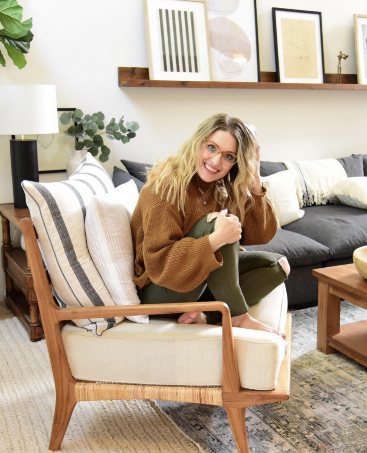 I asked 5 interior designers - "What is the first thing you do when designing a room from scratch?" Erin Conway shares her tips on how to design a home. Article by Nadine Stay