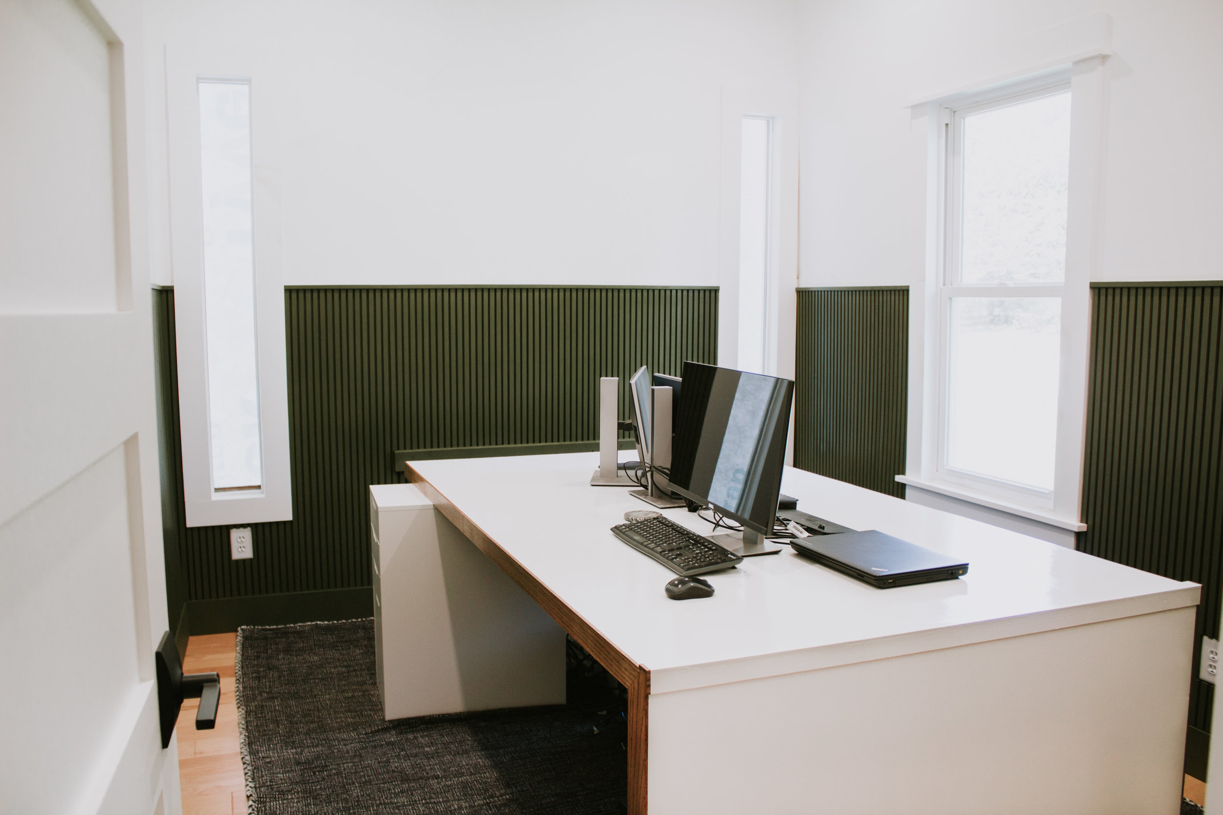 Installing Modern Wainscoting In The Office Nadine Stay