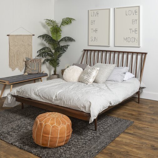 WOOD SPINDLE PLATFORM BED | originally $599 | SALE $302.99This is a near look-alike to the one we have (which has been sold out forever)! This deals ends tonight!
