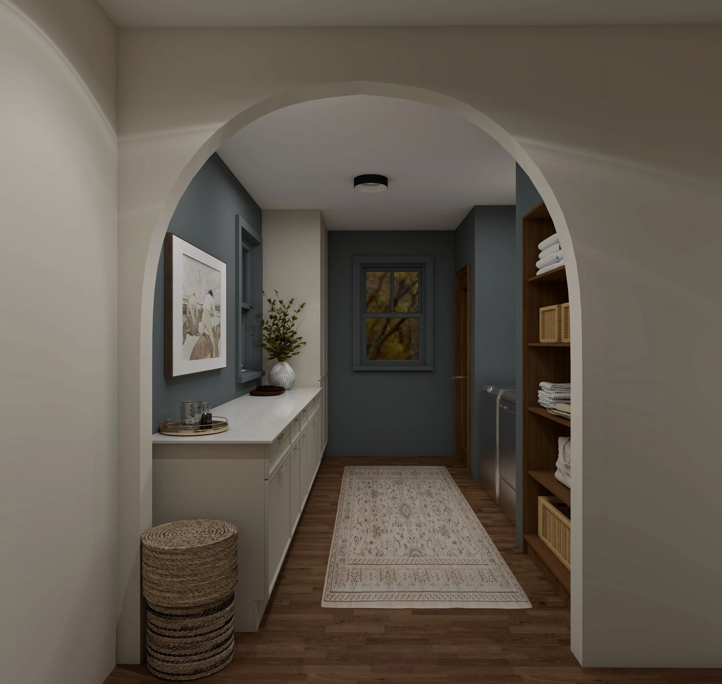 READER ROOM VIRTUAL MAKEOVER LAUNDRY ROOM LUXURY Nadine Stay