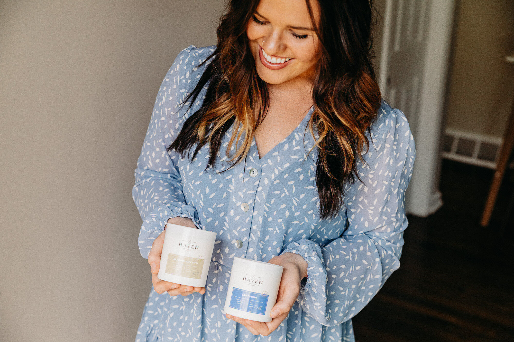 Small Business Spotlight: Haven Candle Co - A locally made, small batch, natural candle company in Nebraska. The best scented candles I've ever smelled. These candles make perfect gifts. | Nadine Stay