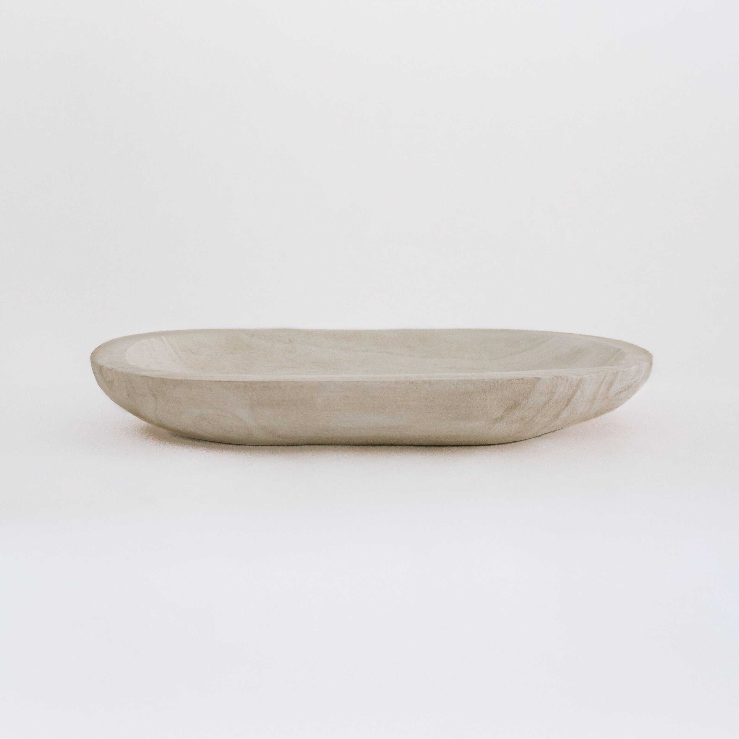 10 interior design styles, people, products, and trends I'm crushing on right now - whitewashed wood bowl by Nadine Stay. Home decor decorative staple.