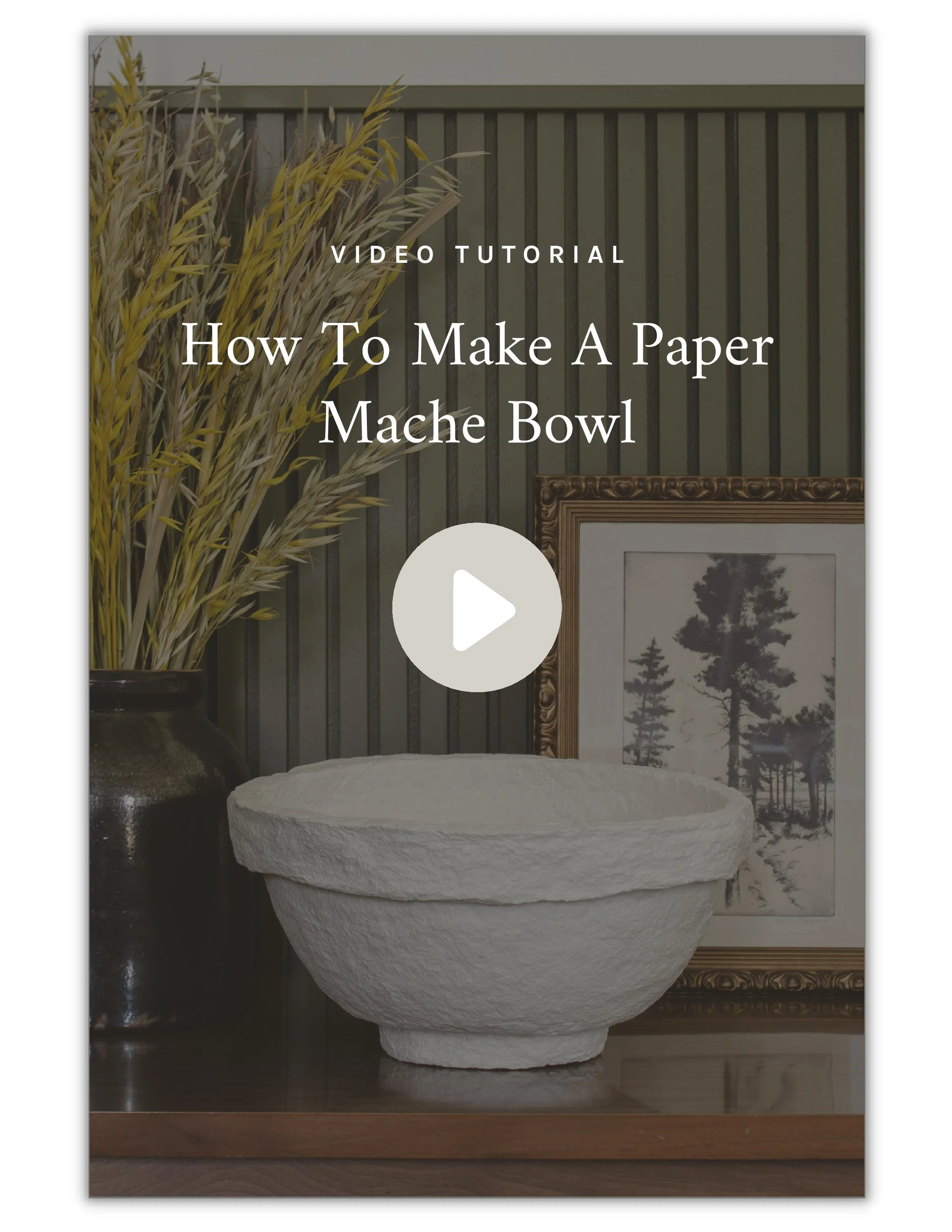 DIY Paper Mache Bowl: Create Your Own Decorative Piece