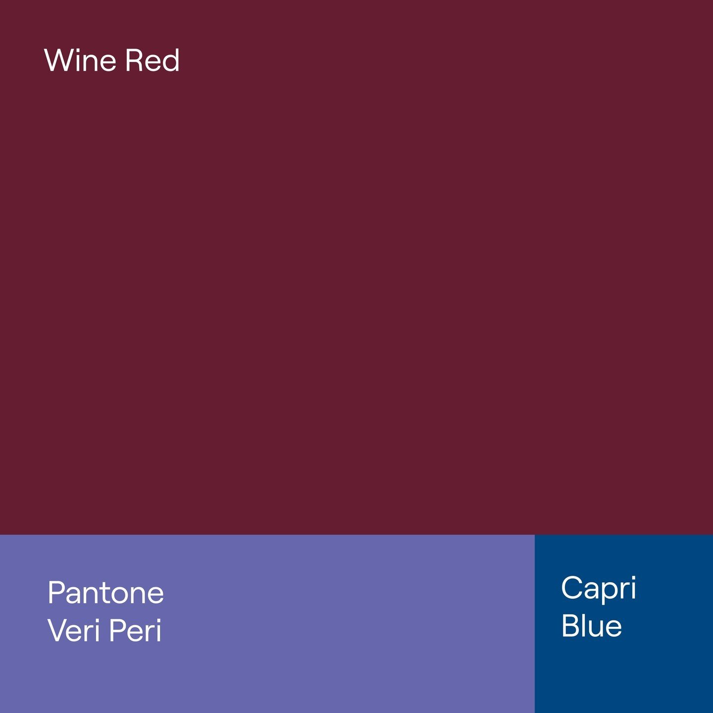 Did you know that we're smack dab in the middle of fig season? And this beauty of a palette is inspired by the rich colors of fresh figs. What do you see in this combo?

Wine Red: Need we say more? Is it cabernet? Or pinot noir? Who cares! It&rsquo;s