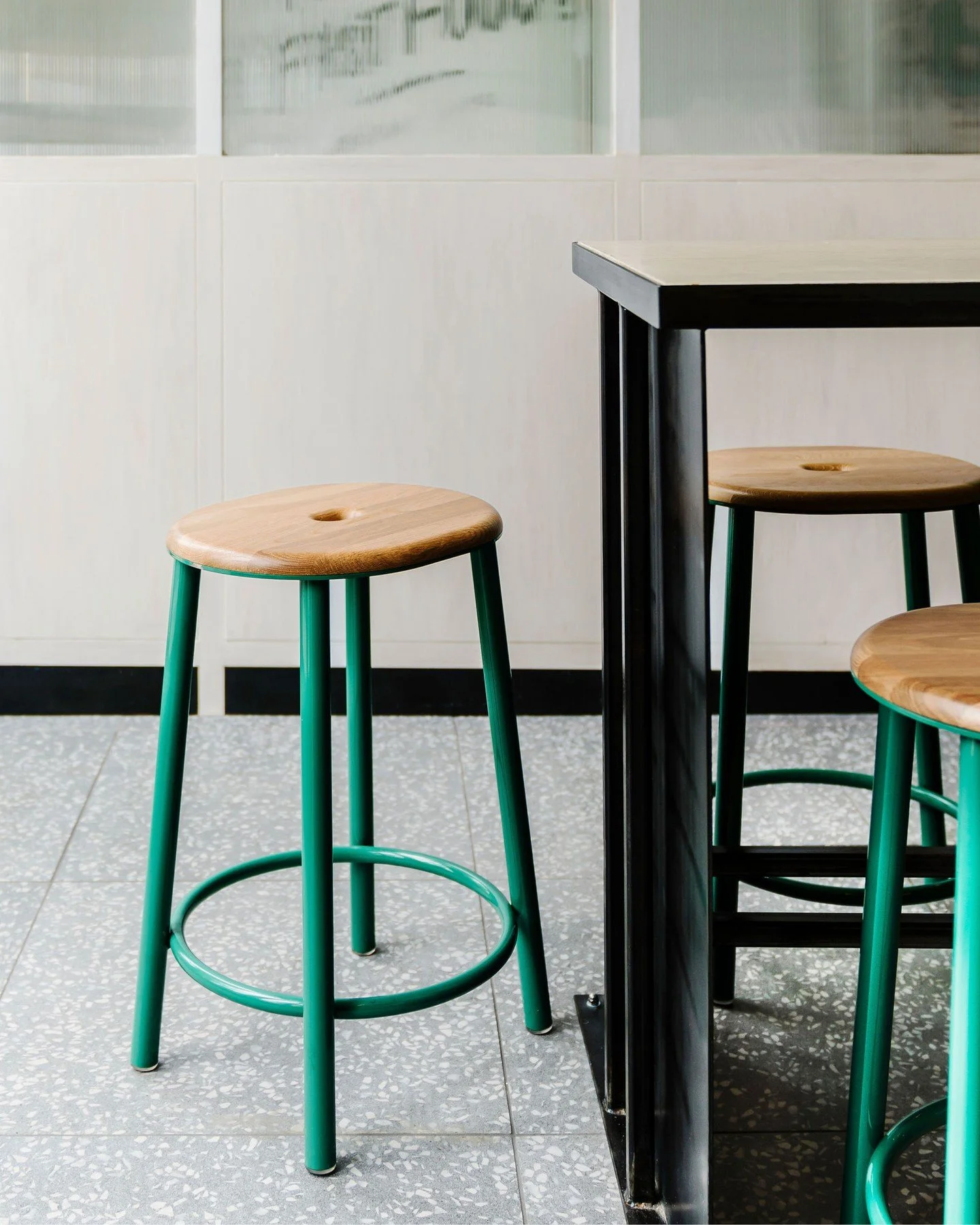 Easy on top. Business underneath.
Dek pairs a relaxed oak seat with a tough metal frame for laid-back looks and long-term wear. Whether indoors or out, counter or bar, Dek is always ready for what&rsquo;s next.

#Division_12 #BentMetal #MetalFurnitur
