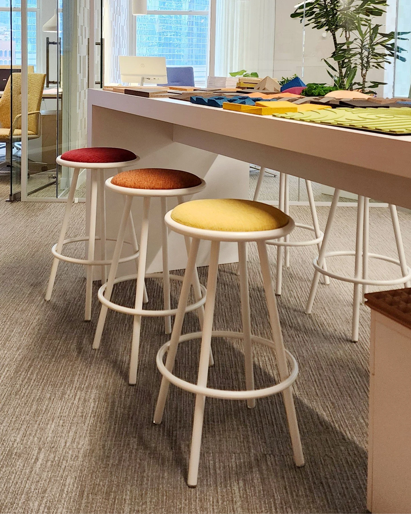 This year at NeoCon our Daytrip stool stole the show. Featuring the latest Hum textile by Momentum, this beauty drew crowds. It&rsquo;s sleek. It&rsquo;s streamlined. It&rsquo;s a showstopper that makes any space a showroom.

#Division_12 #BentMetal 