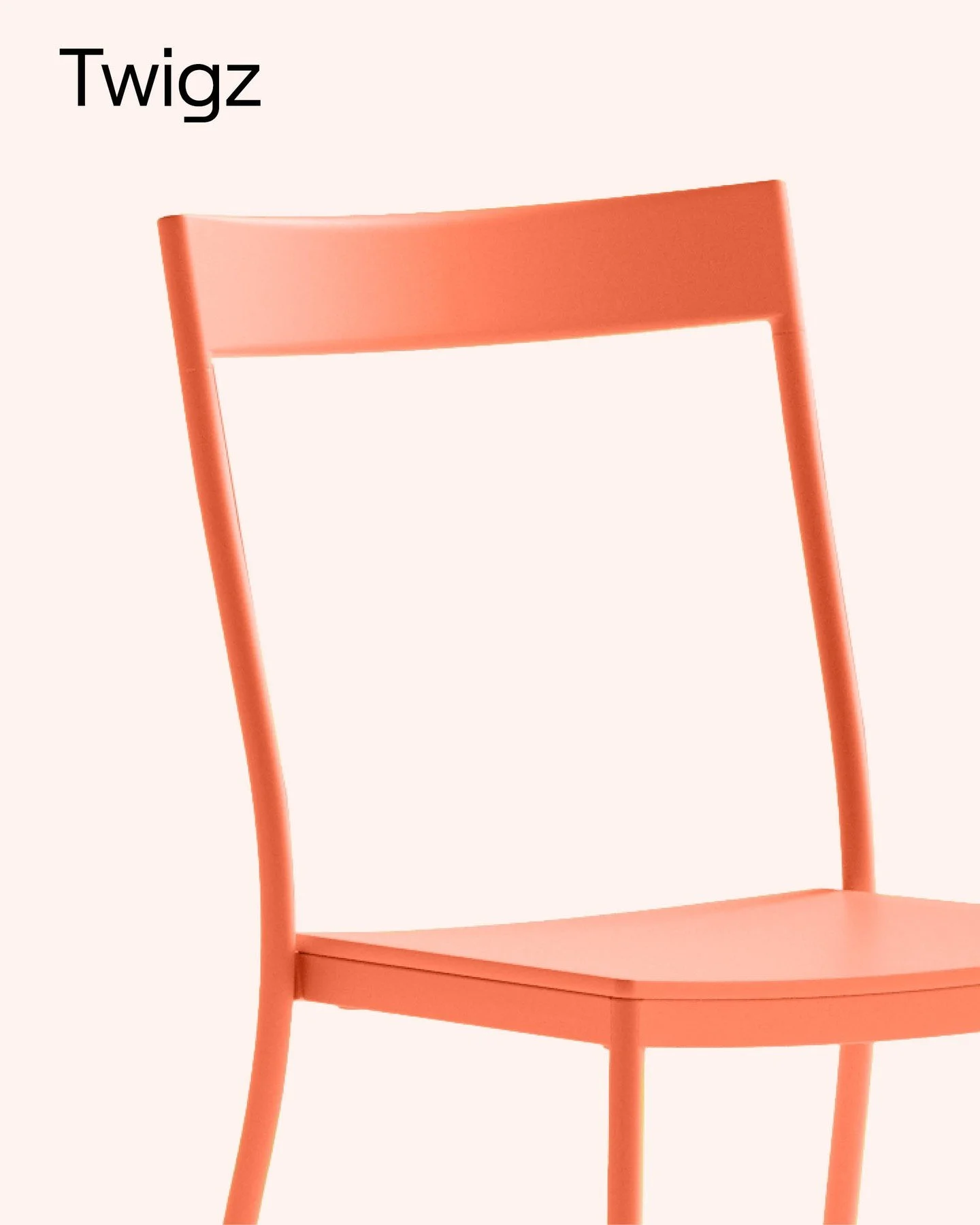 Flowing, uninterrupted, and undeniably sculptural: Twigz turns functional design into art. The frame melts effortlessly into the backrest, with legs that blend seamlessly. This design offers a refined profile without any compromises when it comes to 