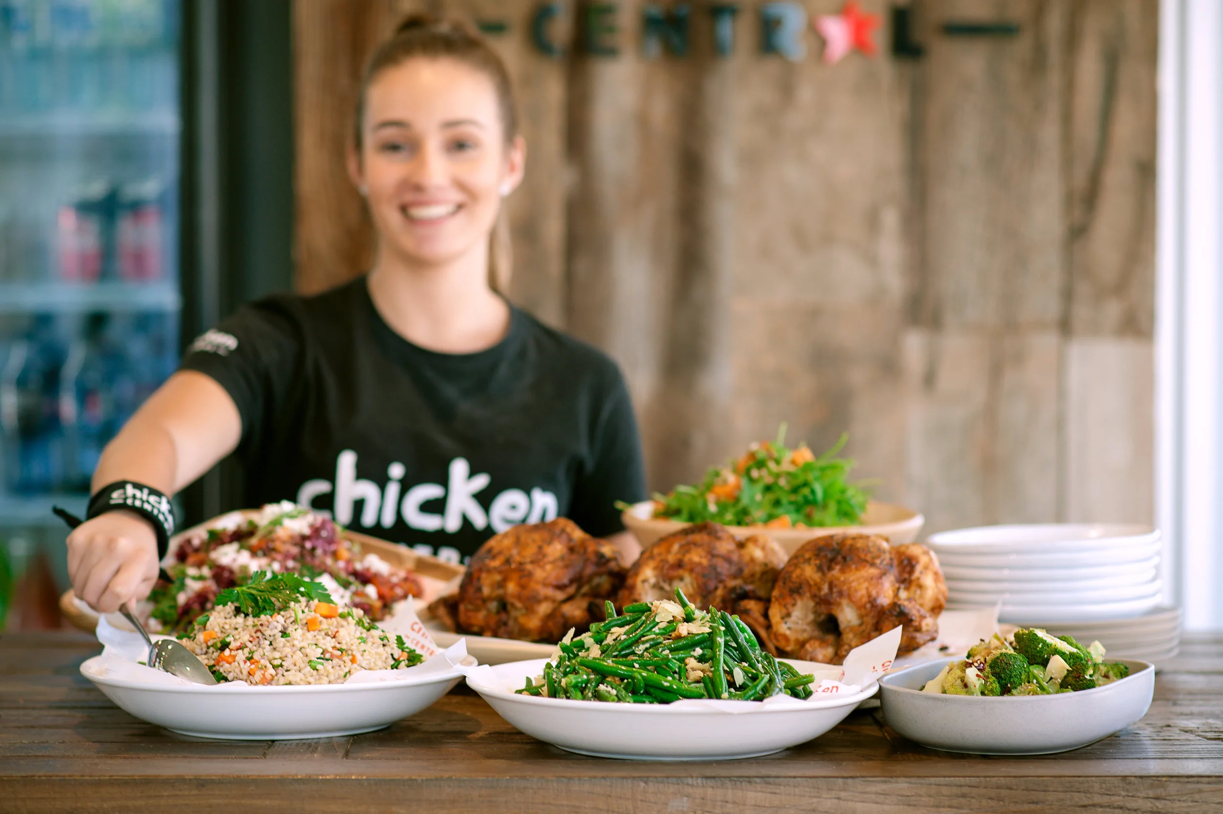Chicken Central — your local chicken shop.