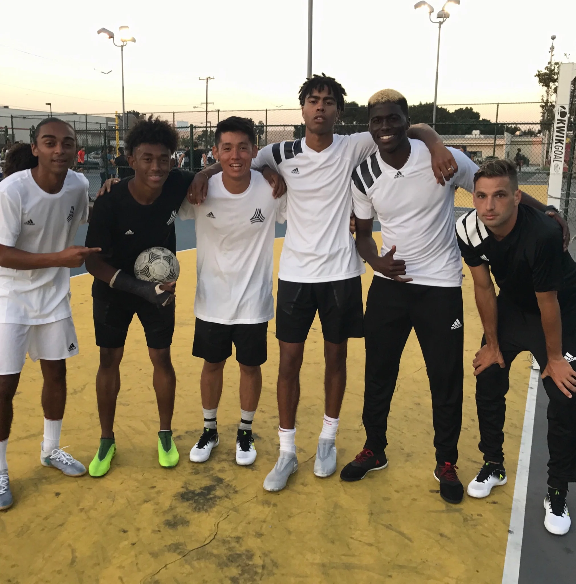 Kniko, Nigel, Kota, Joey, Gyasi & Tim