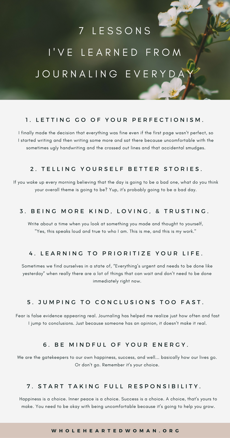 7 Lessons I&rsquo;ve Learned From Daily Journaling — molly ho studio