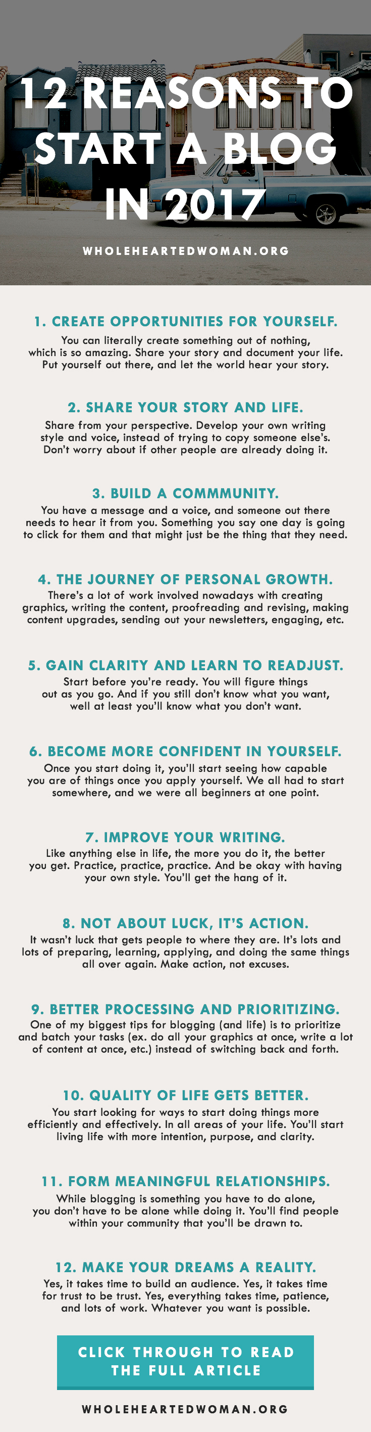 12 Reasons To Start A Blog In 2017 | How To Start A Blog | Why You Should Blog | How Blogging Can Help You | Personal Growth And Development Blog | Self-Discovery | Lifestyle | Blogging In 2017 | How To Create Your Own Opportunities In Life | How To Improve Your Life