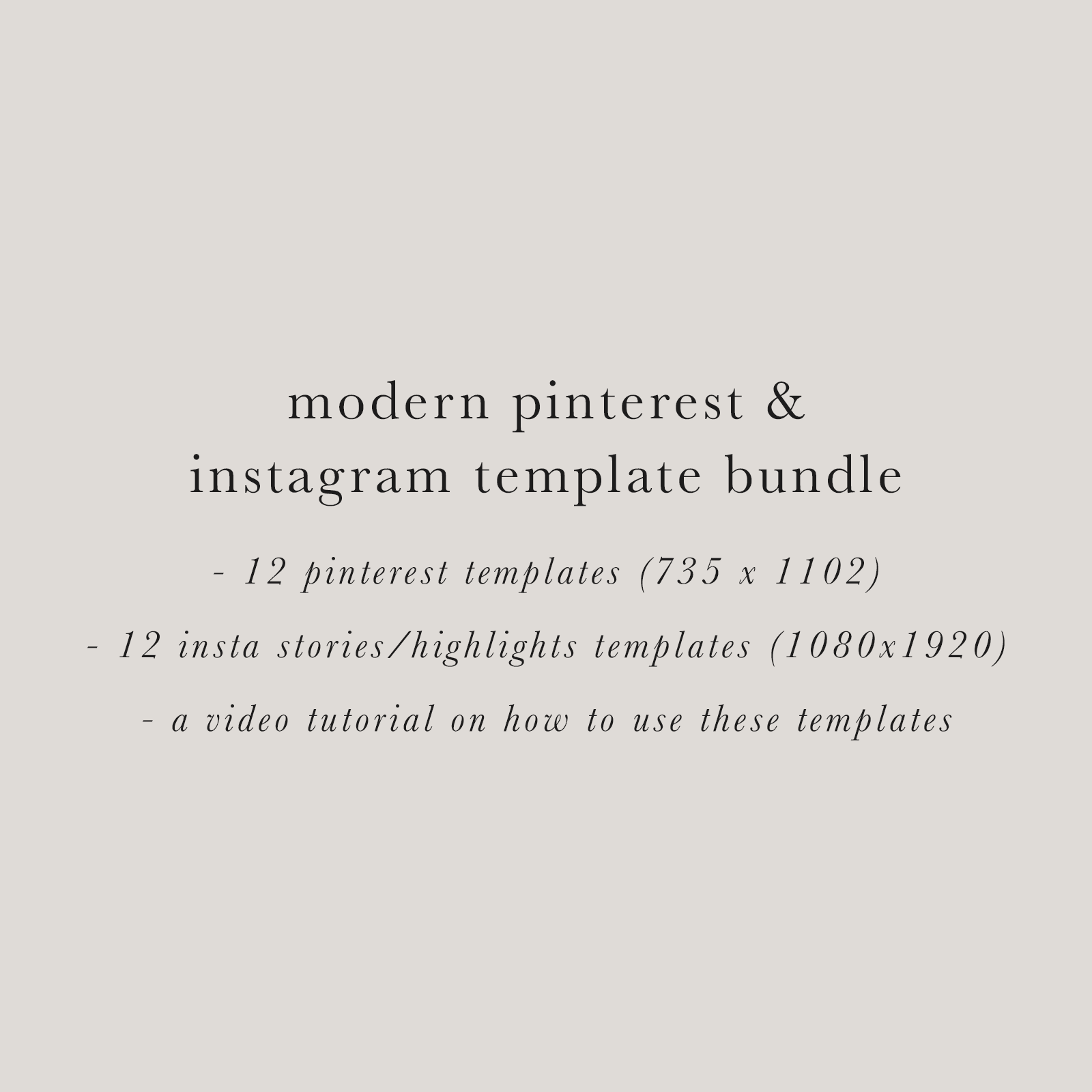 Pinterest-And-Instagram-Bundle-Template-Set