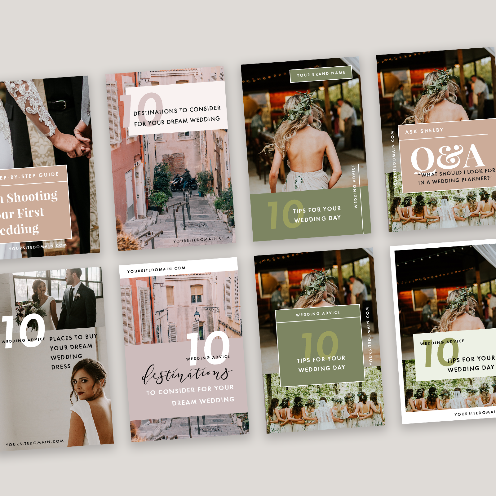 Blog-And-Social-Media-Bundle-Template-Set