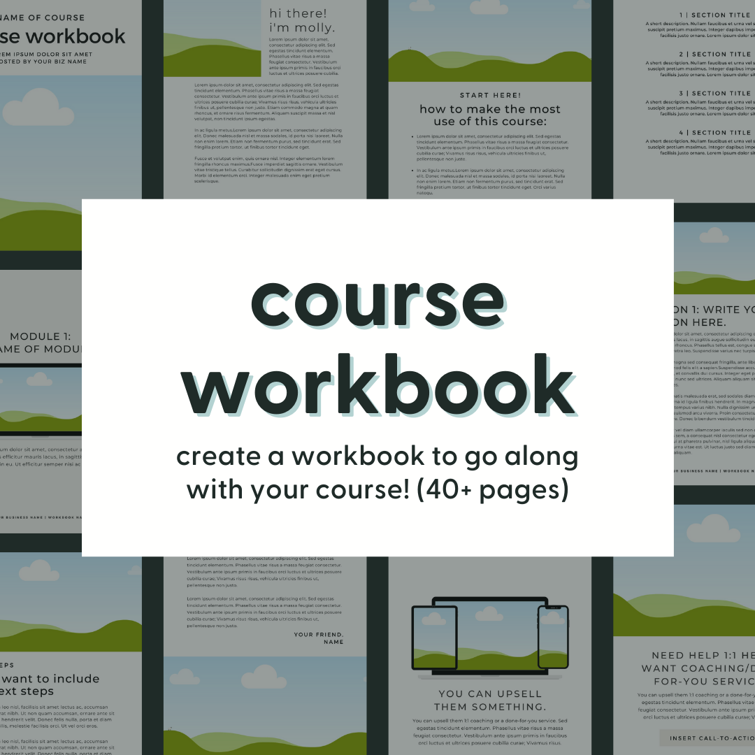 course workbook
