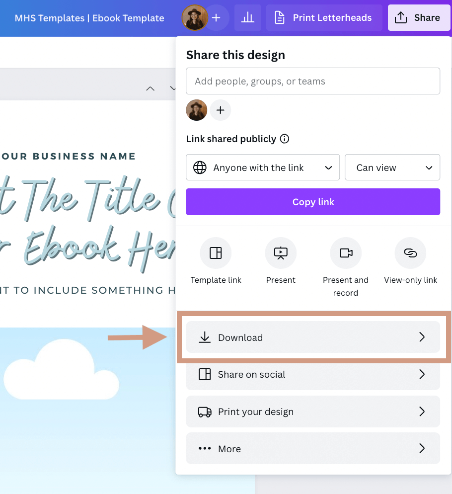 How to Create an Ebook in Canva to Grow Your Business — molly ho studio