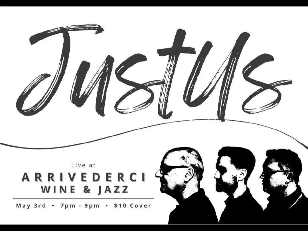 Just Us!  Featuring Aidan Donohue, Hal Logan and Kyle Gemberling  .  $9 Cover