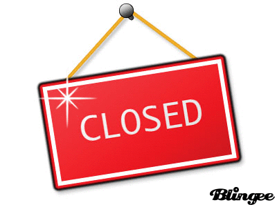 CLOSED . INDEPENDENCE DAY!