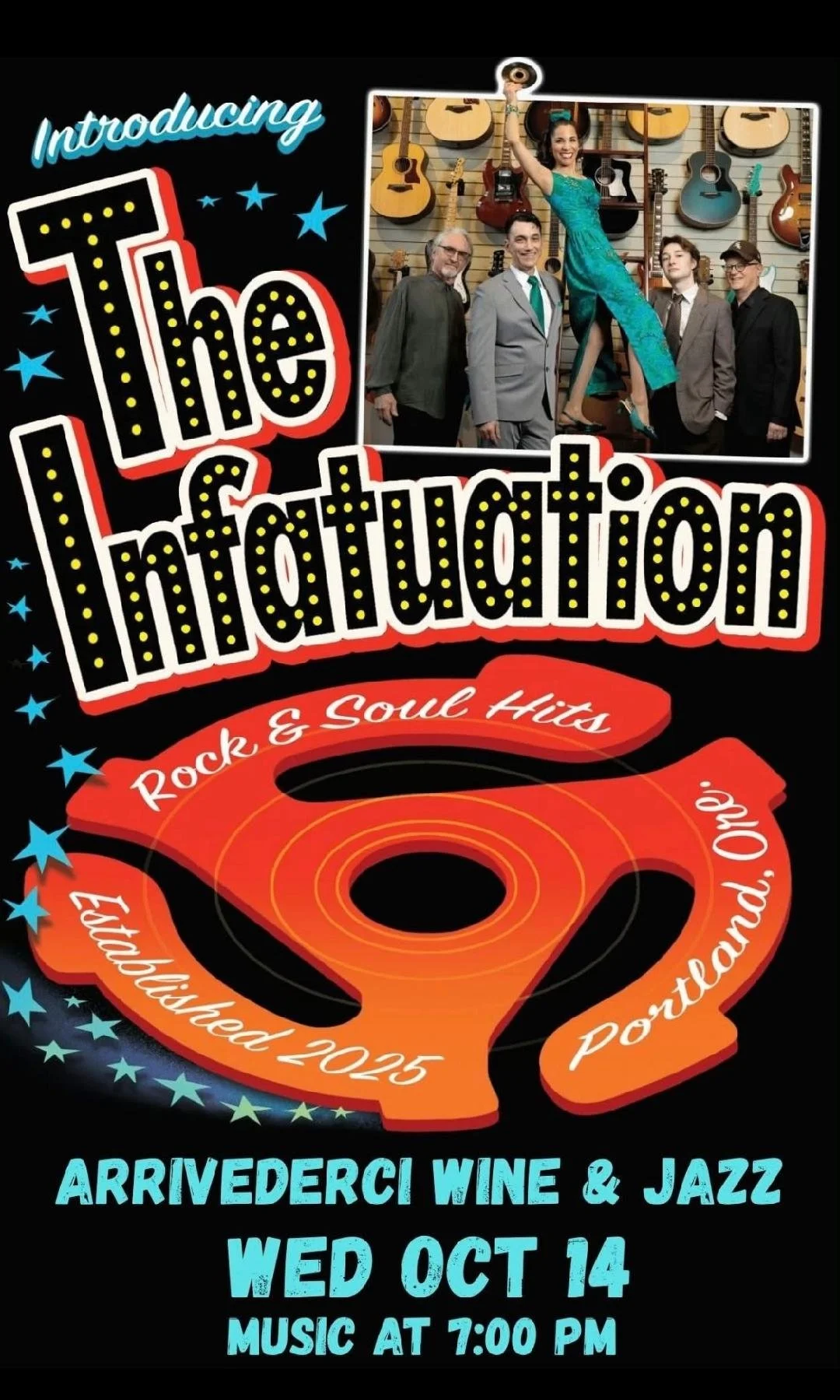 The Infatuation with Nayibe Rojas, Larry McCoy, David Lucas and Jesse Broderick  .  $10 Cover