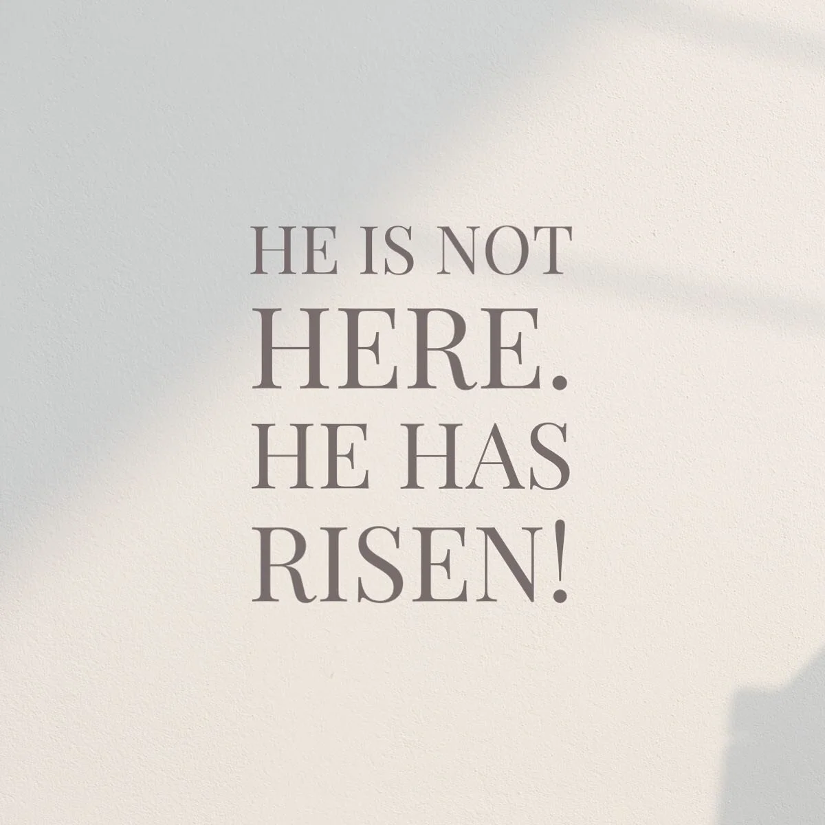 Happy Resurrection Sunday!

🌿The men said to them, &ldquo;Why do you look for the living among the dead? He is not here; he has risen!&rdquo;
‭‭Luke‬ ‭24‬:‭5‬-‭6‬

🌿Jesus said to her, &ldquo;I am the resurrection and the life. The one who believes 