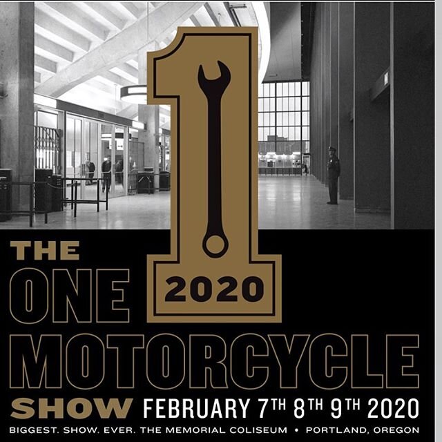 Dooooods!!!! @the1moto is this weekend, and it's gonna be nuts!  Motorcycles!  Art!  Rad bands!  Indoor flat track racing!  We'll have a booth again this year, and we're bringing a bunch of new art!  Come hang out!  ##theoneshow2020 #theonemotorcycle