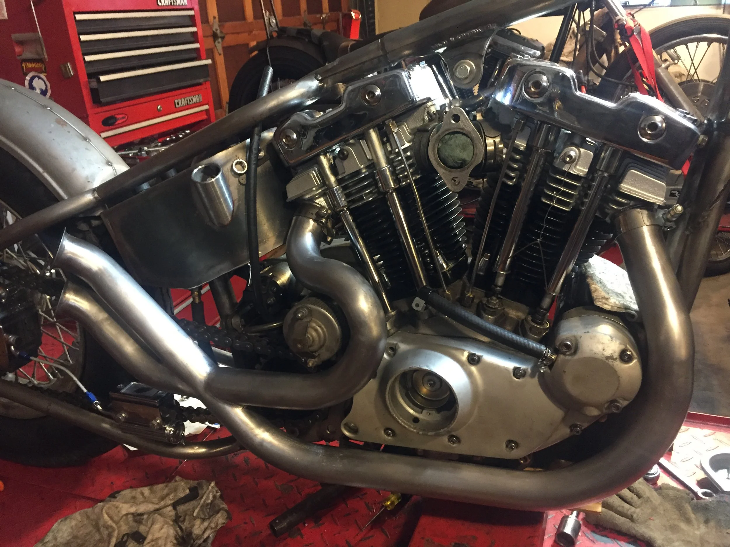  Another mockup photo with the exhaust added. 