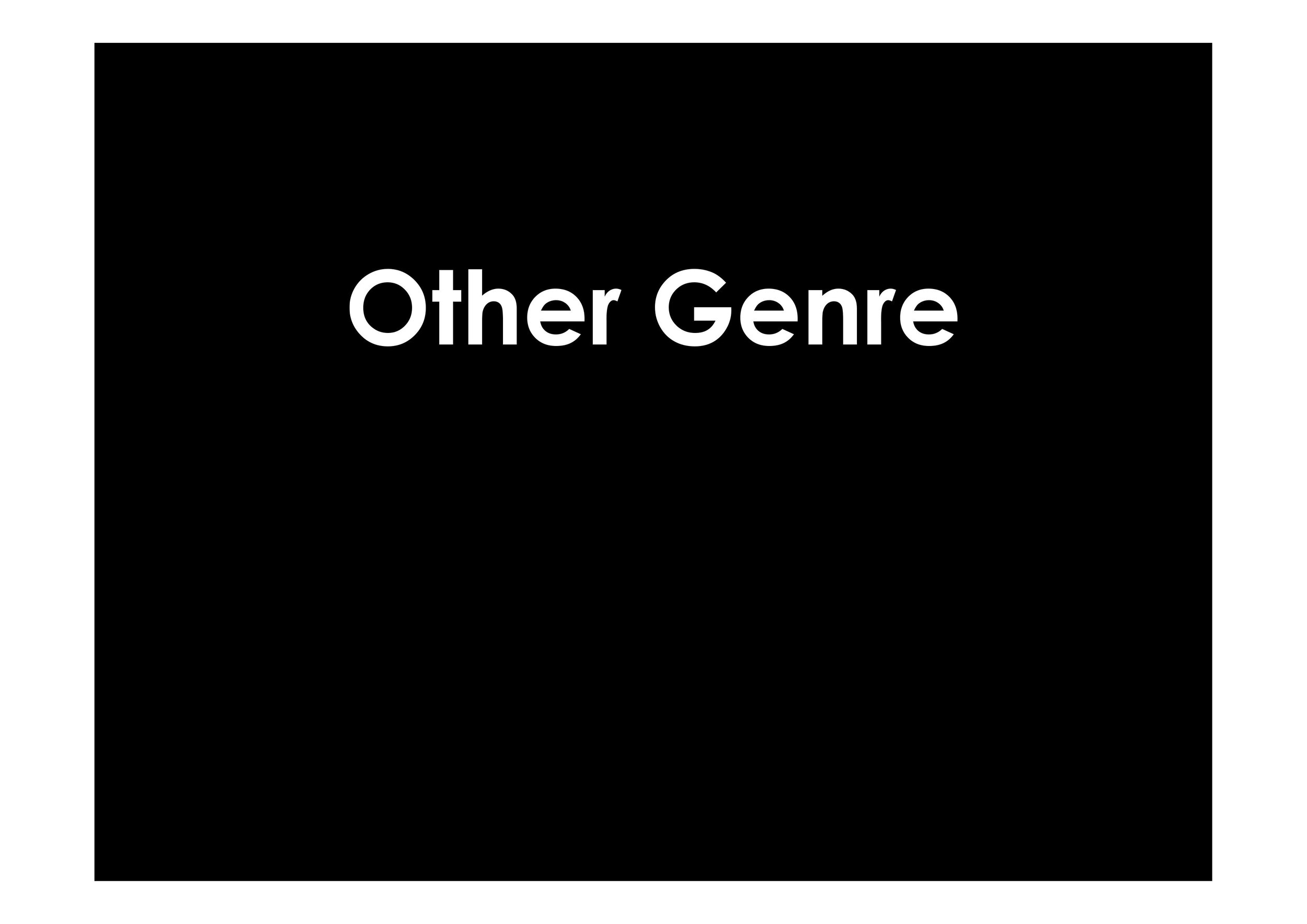  Other genre 