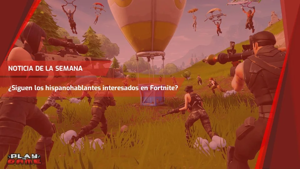 El interés de Fortnite desciende en audiencias.
