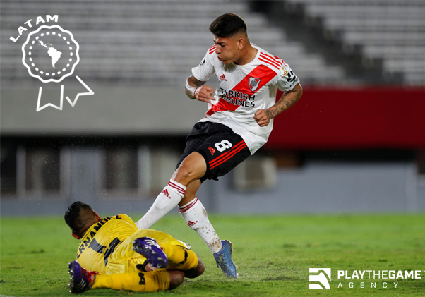 Jorge Carrascal futbolista y nuevo creador de contenido