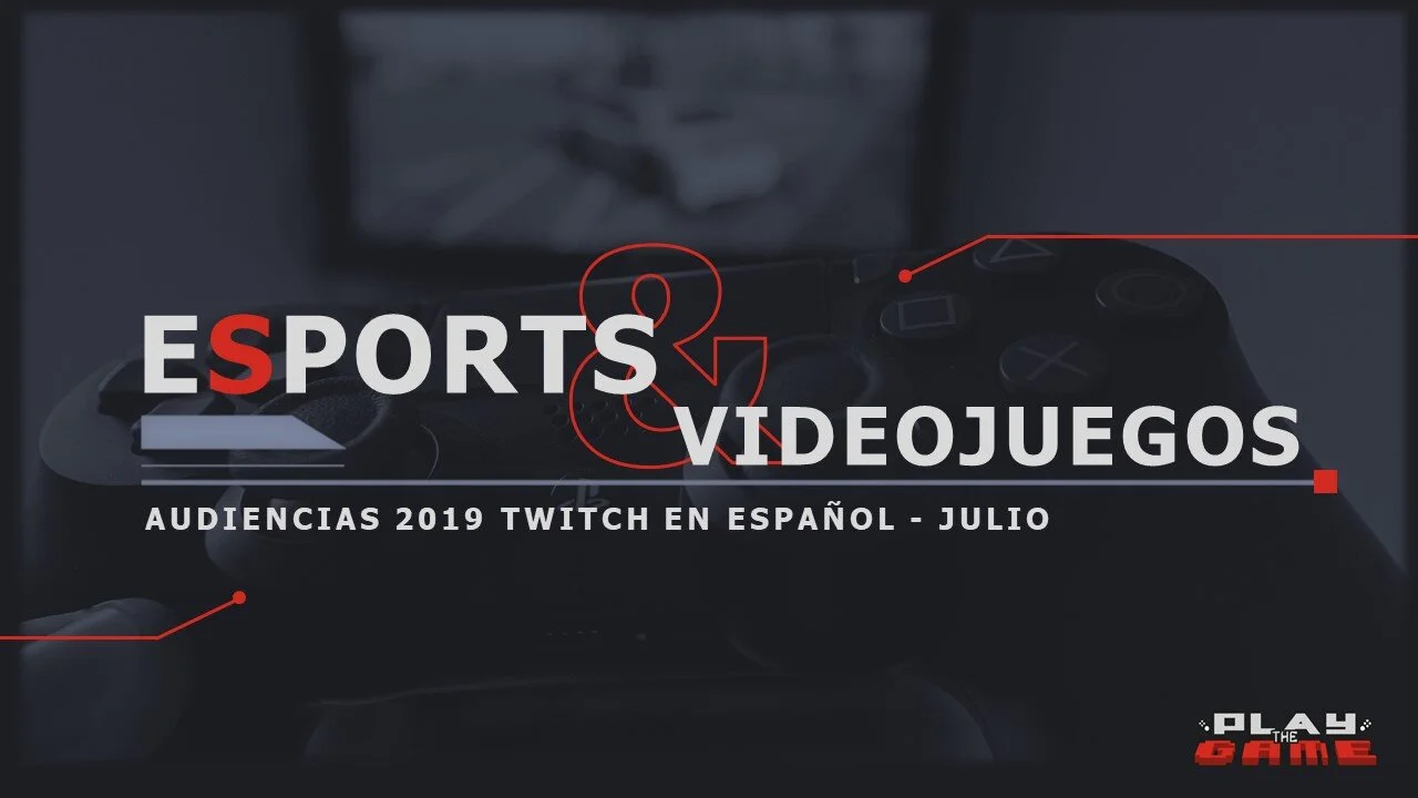 Infografía - Audiencias Julio Twitch