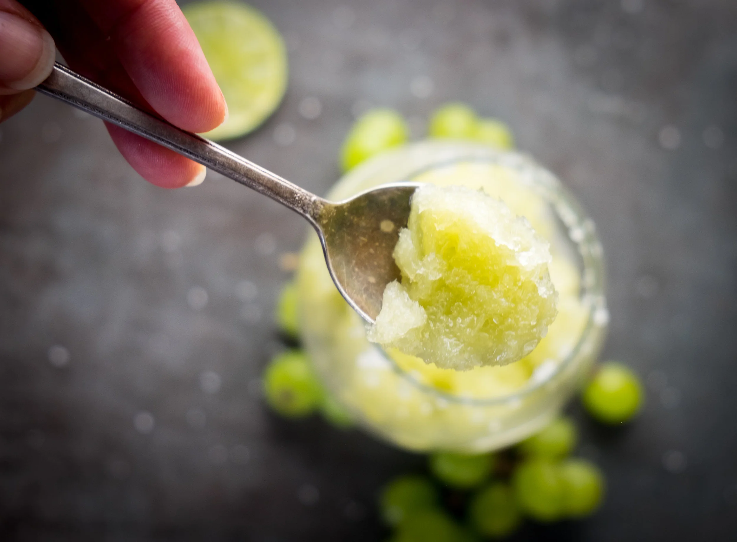 Grape Tequila Lime Salted Sorbet — A Sweet Little Life