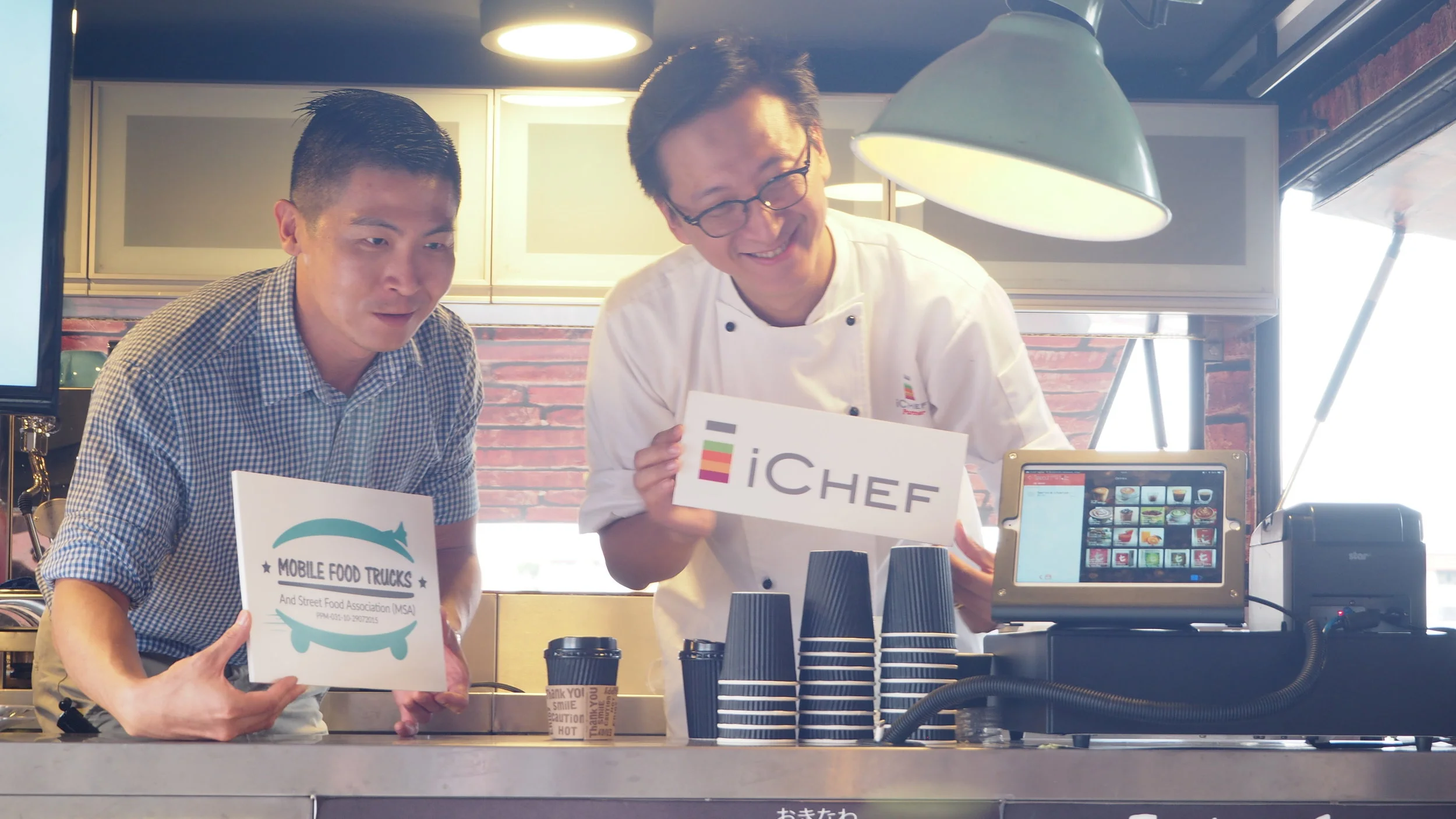 MSA food truck POS, iCHEF