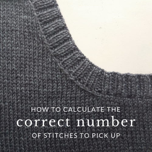 How To Pick Up The Correct Number Of Stitches Every Time Sister Mountain