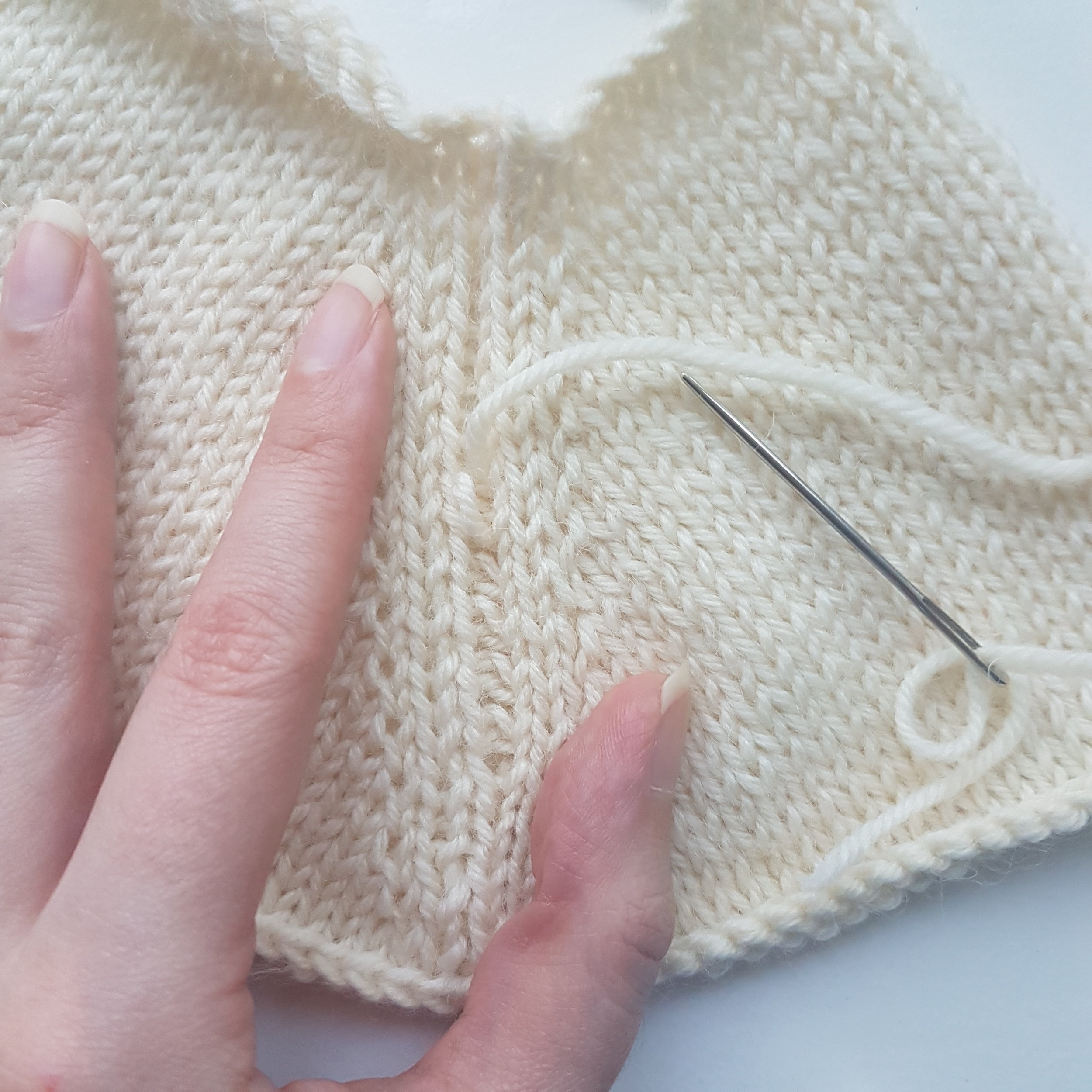 How to Add Stability to a Seamless Sweater