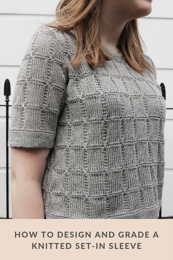 How to Design and Grade a Knitted Set-In Sleeve