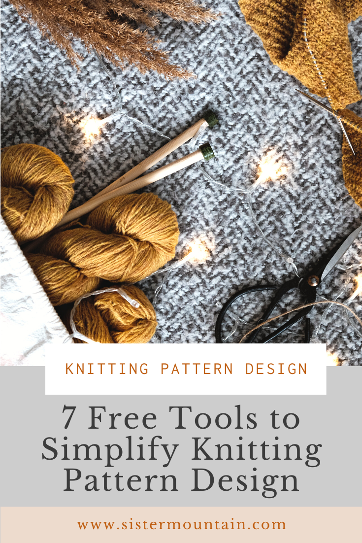 7 Free Tools to Simplify Knitting Pattern Design