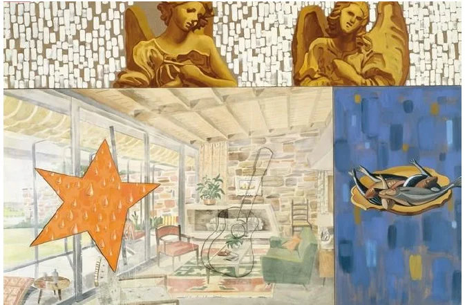 DAVID SALLE - Mr. Lucky, 1998