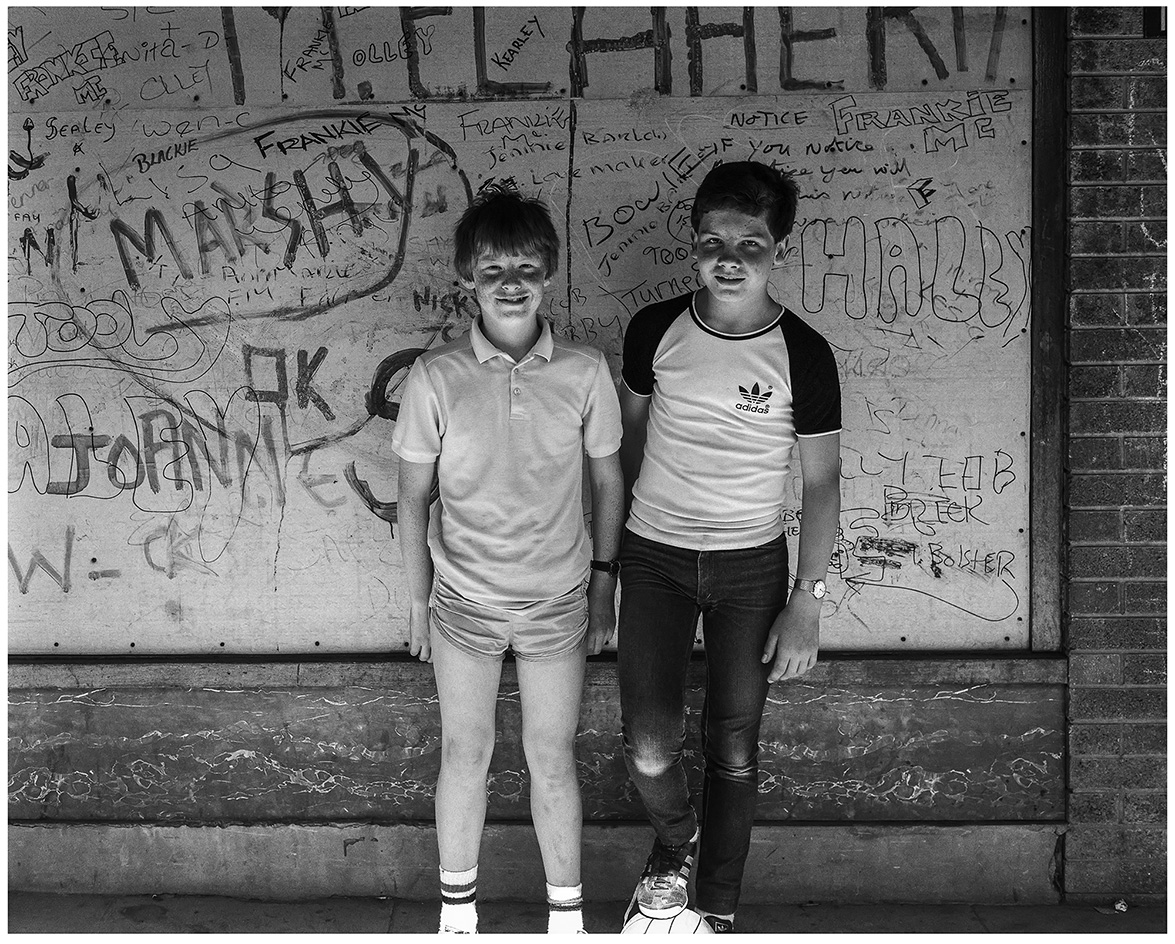Photograph by Stephen McCoy, From the series Skelmersdale, 1984