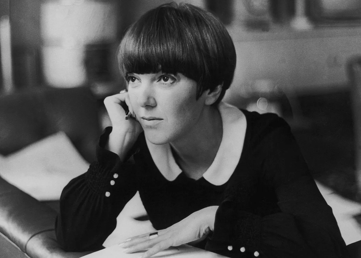Mary Quant at her apartment in Draycott Place, Chelsea, London, c.1965 © Keystone-France/Gamma-Keystone/Getty Images