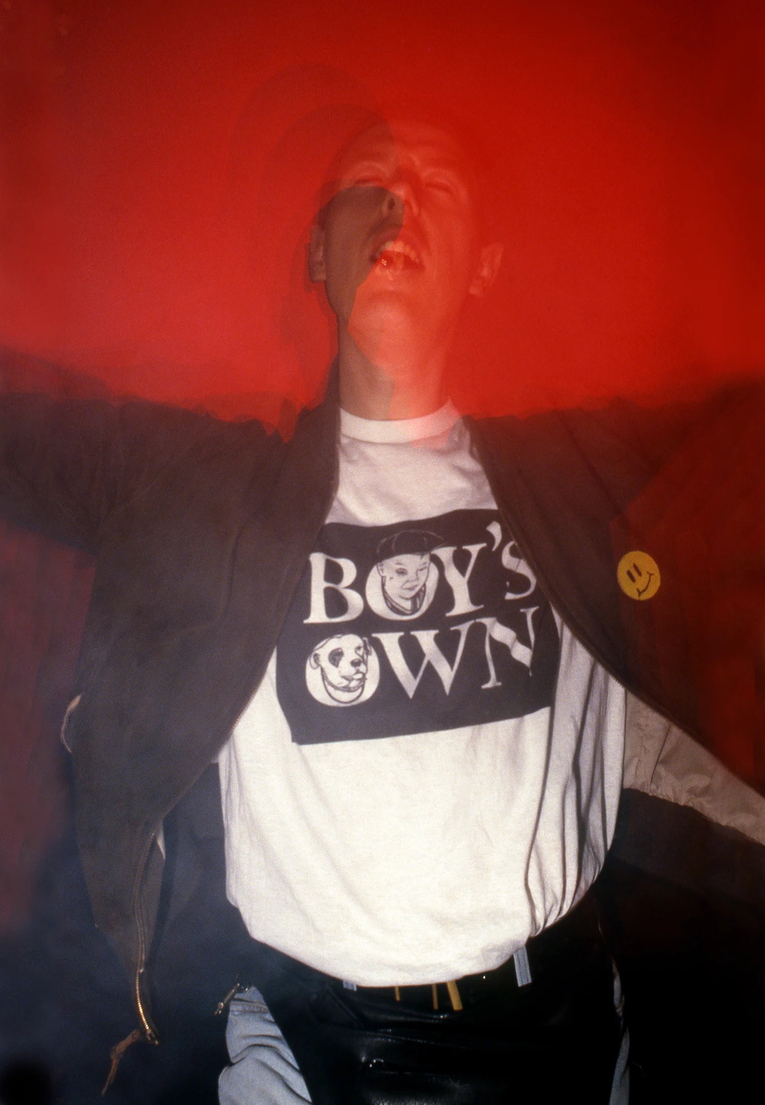 Dave Swindells Gary Haisman at Love (1988) Photograph © Dave Swindells, 1988 Image courtesy of Saatchi Gallery, London