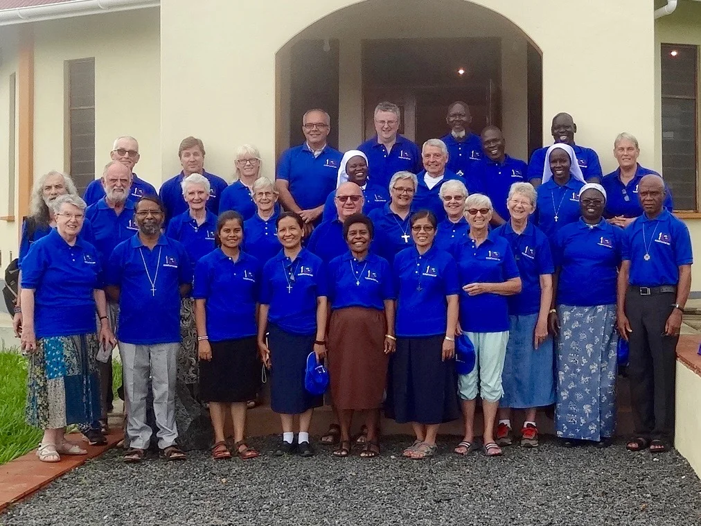 Solidarity with South Sudan Fr Paul Smyth, back row, centre