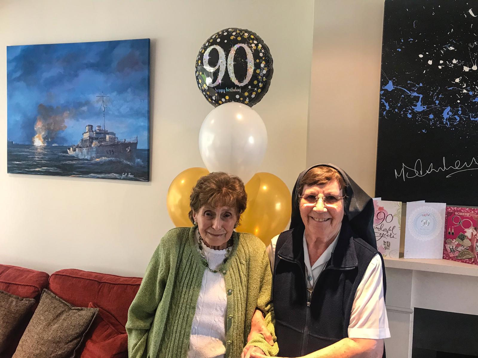 Margot’s 90th celebration